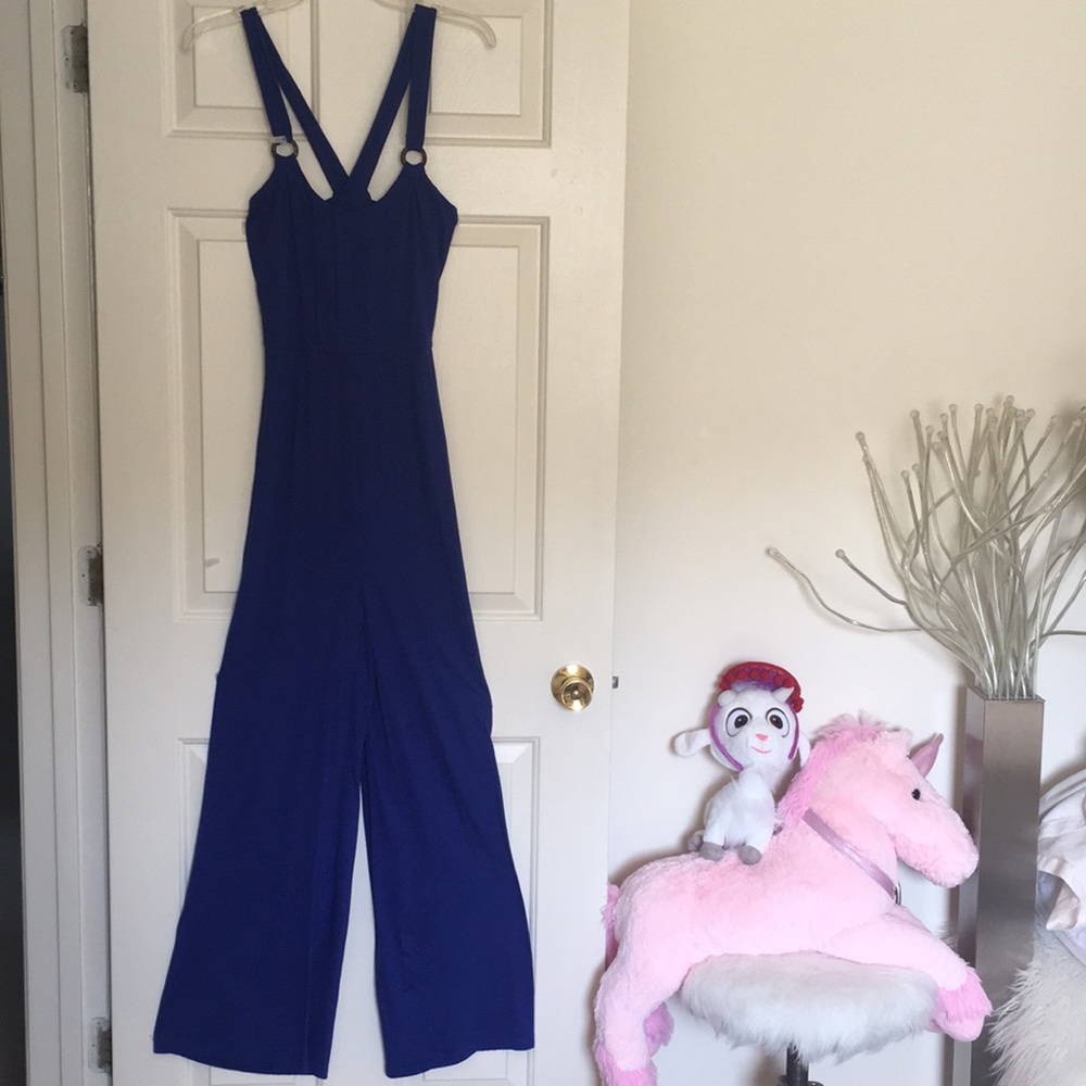 Navy jumpsuit